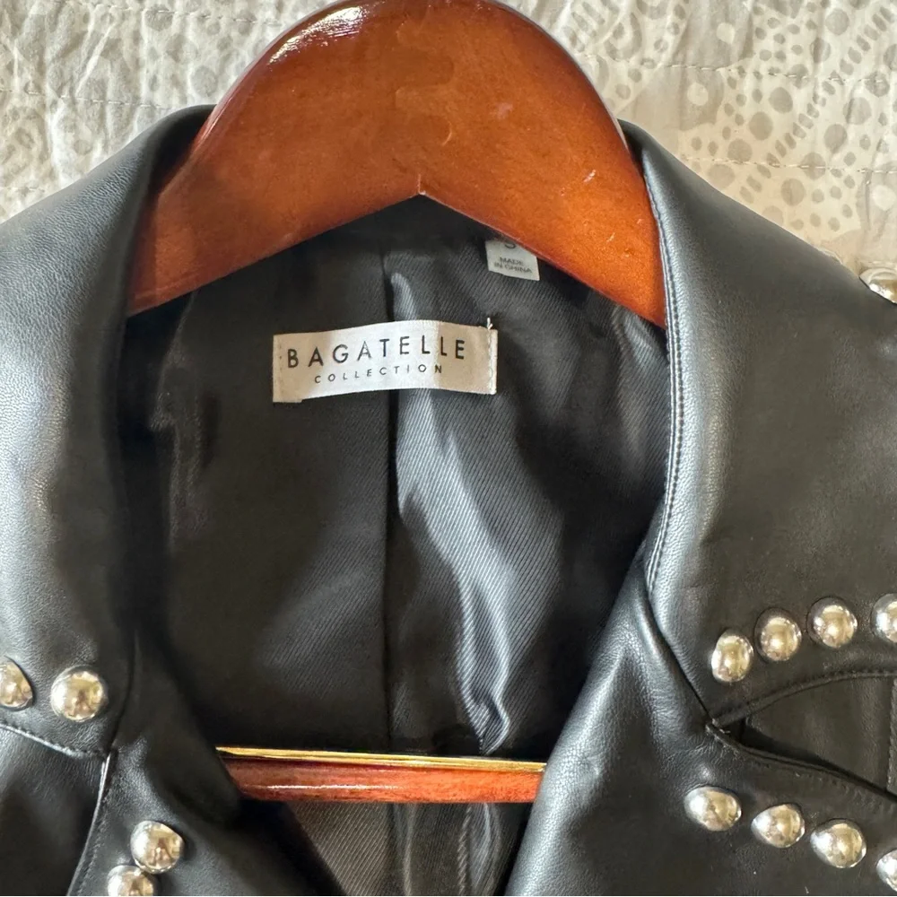 Bagatelle moto jacket s NWOT - Picture 9 of 10